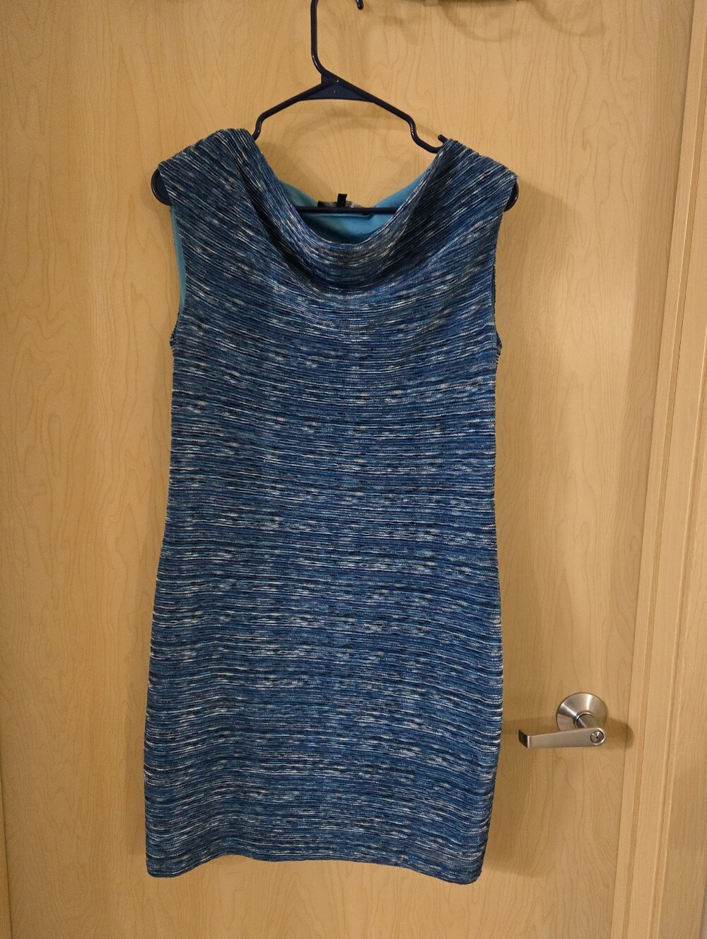 NWOT Evan Picone Petite Blue Party Dress (PL)
